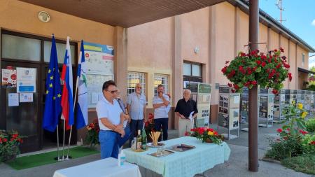 Otvoritev razstave z naslovom Vojna za samostojno Slovenijo 1991 – osamosvojitvena vojna v Pomurju 2